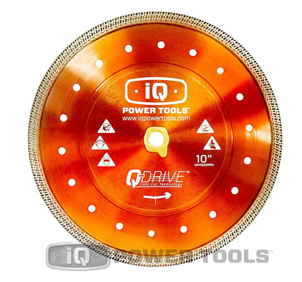 IQTS244 Q-Drive 10" Combination Tile Blade