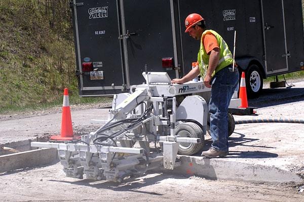 A-3SC Triple On-Slab Self Propelled Air Drill