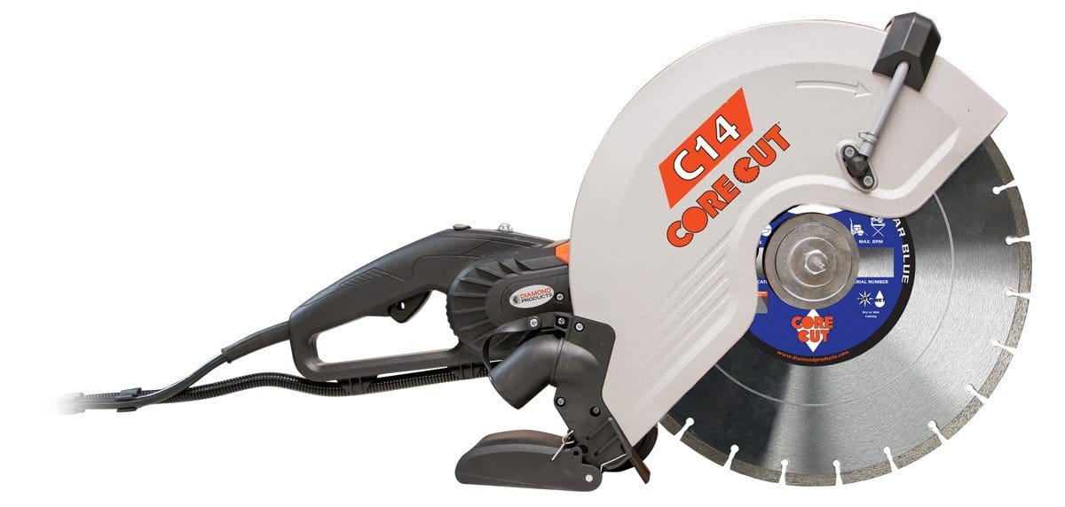 C14 Electric Hand Held Wet Concrete Saw