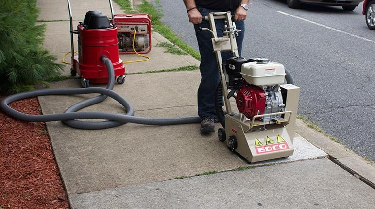 Edco CPM8 Gas Walk Behind Scarifier with A201 Startup pack