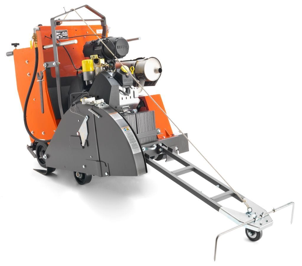 FS3500G EFI Husqvarna Gas Self Propelled Concrete Saw