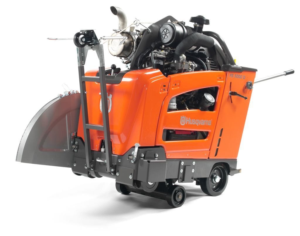 FS5000D Husqvarna Diesel Walk Behind Saw – Ace Cutting