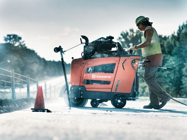 FS5000D Husqvarna 3-Speed Diesel Concrete Saw – Ace Cutting