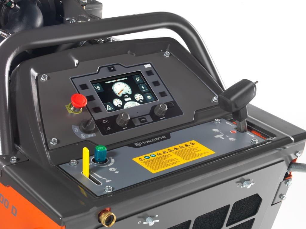 FS7000D Husqvarna 3-Speed Diesel Concrete Saw
