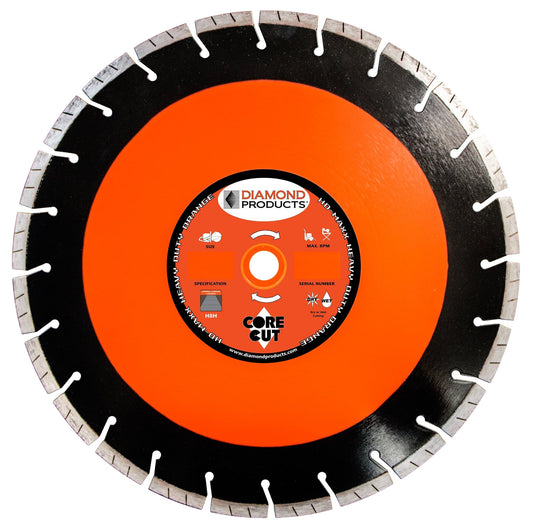 Heavy Duty Orange MAXX High Speed Diamond Blade