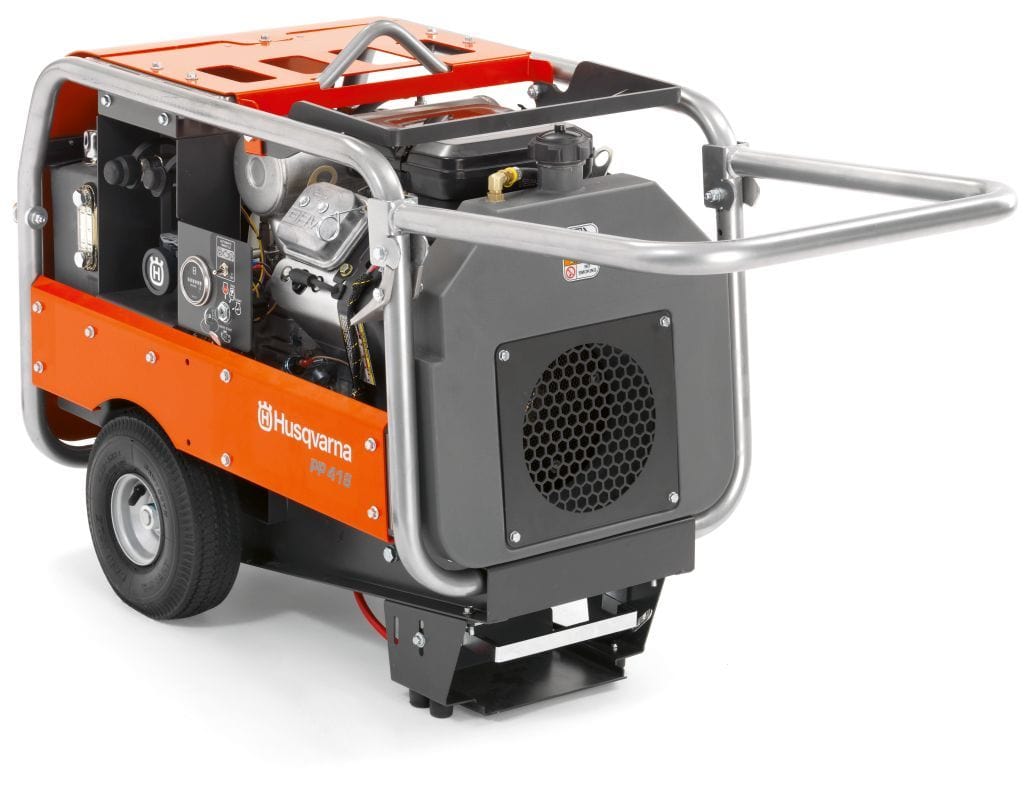 PP518 Husqvarna Briggs-Vanguard Gas Engine Hydraulic Power Unit, 5-10 GPM