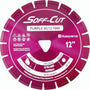 Load image into Gallery viewer, Soff Cut Excel 1000 Series Purple Husqvarna Diamond Blade
