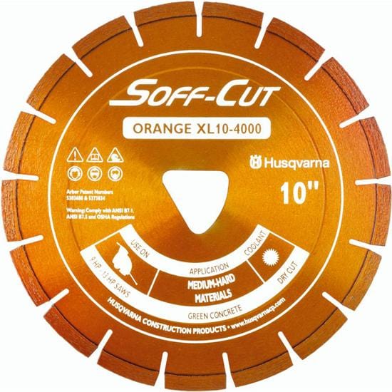 Husqvarna Red Soff Cut Diamond Blade - ACE Cutting Equipment- Ace Cutting Husqvarna Red Soff Cut Diamond Blade - ACE Cutting Equipment- Ace Cutting